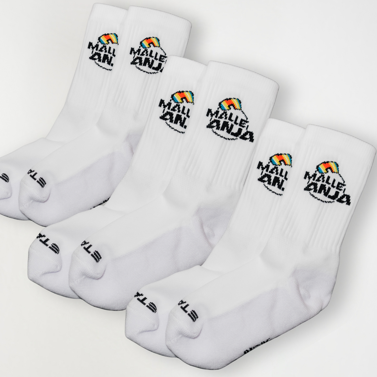 Crew-Socks (3er Bundle)